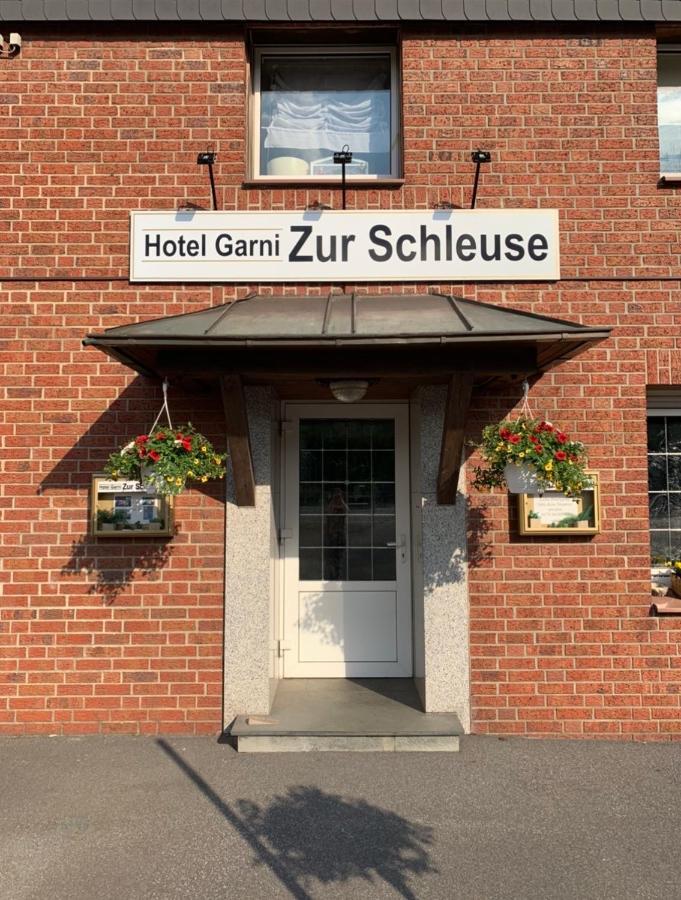 Hotel Zur Schleuse Дателн Екстериор снимка